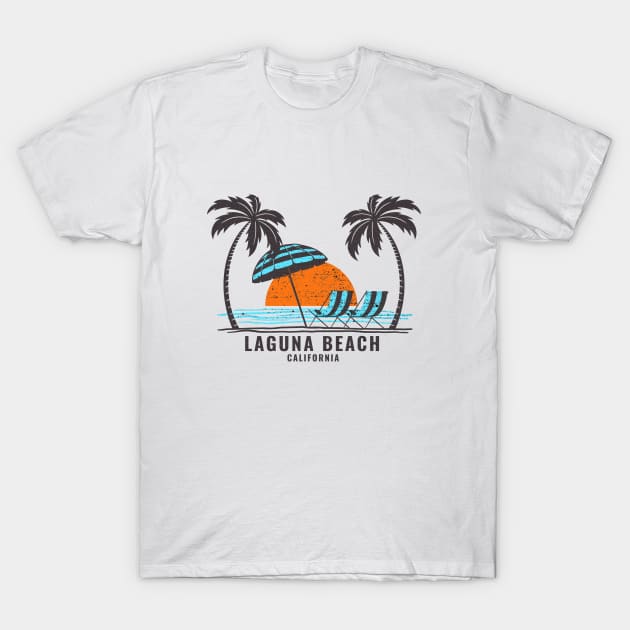 Laguna Beach California T-Shirt by Eureka Shirts
